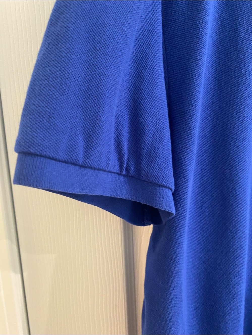 Tommy Hilfiger Royal Blue Custom Fit Polo Shirt Size Large - Picture 5 of 7